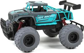 Tec-Toy - Hot Racing R/C 1:14, 2,4GHz 3,7V Li-Ion, blue (471408)