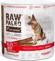 Vetexpert Raw Paleo Vital Pro Arthro Beef Medium Large Mono - dog treat - 100g