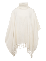 Lauren Ralph Lauren - Polyester Blend-Wvn Rua Col-Pnc - Pončas - Kreminė spalva