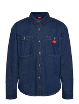 Dickies - Mechanic Denim Shirt - Džinsiniai marškiniai - Tamsiai mėlyna