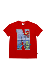 Lego Wear - Lego® Ninjago® T-Shirt S/S - Lwtaj 303 - Marškinėliai trumpomis rankovėmis - Raudona