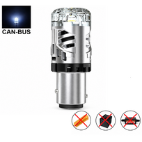 XLED P21/5W - BAY15D SUPER LASER +800% X-TREME CAN-BUS LED lemputė į dienos DRL žibintą balta 6000K