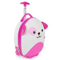 Lagaminas vaikams Boppi Tiny Trekker Pink Dog, baltas/rožinis
