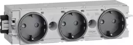 Hager GS30009011 Kištukinis lizdas grafitas (GS30009011)