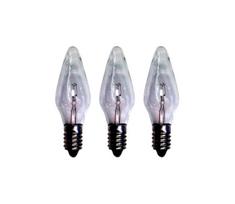 Markslöjd 702323 - KOMPLEKTAS 3x Didelio-našumo Kalėdų lemputė RESERVLAMPA E10/3W/55V