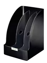 Leitz Magazine file Plus Jumbo juodas plastikinis A4 segtuvas žurnalams