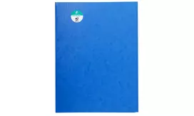 Exacompta 56407E Forever A4 segtuvas - mėlynas - 200 lapų - 240x320 mm - 3 mm nugarėlė - perdirbtas kartonas