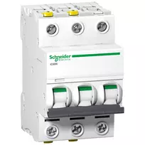 APC Schneider Electric A9F04340 Miniatiūrinis Automatinis Jungiklis 3P 40A C kreivė 10kA DIN bėgelis IP20