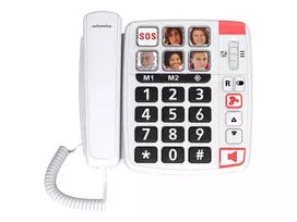 Alcatel Swissvoice Xtra 1110 laidinis stacionarusis telefonas, baltas