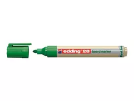 EDDING EcoLine 28 Whiteboard Marker Black Bullet Nib 1.5-3 mm Refillable