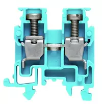 Weidmüller Praeinė Gnybtų Jungtis AKZ 2.5 BL, Mėlyna, Varžtinis Sujungimas, 2,5 mm², 800 V, 24 A