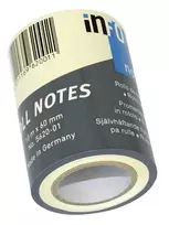 inFO Replacement Sticky Note Roll Standard 5620-01 Geltona 1 Ritinėlis
