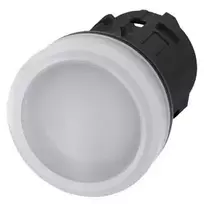 Siemens SIRIUS ACT 3SU1001-6AA60-0AA0 Signalinių lempų blokas su baltu lęšiu, 24V LED, 22mm apvalus, varžtiniai gnybtai