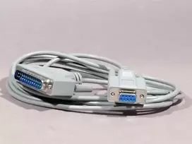 ARTDEV RS232 Serial Cable DB9 Male to Female 1,5m Light Grey for Receipt Printer / Customer Display