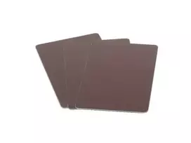 ARTDEV Plastikinė Kortelė - 86 x 54mm 30mil 0,76mm Tuščia - Ruda