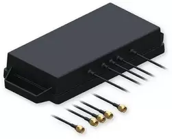 Teltonika 5G/GNSS Combo Antenna su SMA jungtimis - 3m kabelis - Juoda