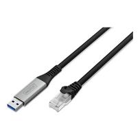 Digitus | USB-A - RJ45 Ethernet cable, 1Gbit/s, 3m | AK-300600-030-S | USB-A to RJ45