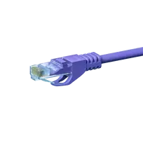 DSIT CAT5e tinklo jungiamasis laidas, U/UTP, 3 m, violetinis, 100% varis (DC-58-030)
