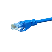 DSIT CAT5e U/UTP tinklo instaliacinis kabelis, 50 m, mėlynas, 100% varis, vientisas, 24 AWG, PVC apvalkalas, ritėje