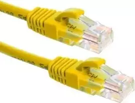 DSIT UTP Cat6a montavimo kabelis, 100% varis, geltonas, 0,25 m, DC-U6A7-002