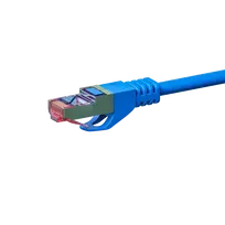 DSIT Cat 6 S/FTP LSOH 7,5 m mėlynas jungiamasis laidas (DC-S64-075)