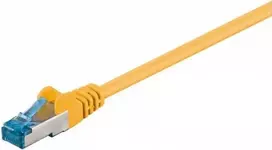 DSIT CAT 6a S/FTP LSOH tinklo kabelis 30 m geltonas