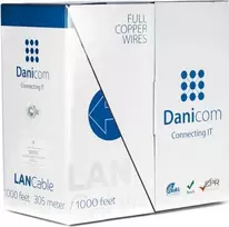 DSIT DANICOM CAT5E FTP 305m lankstus PVC (Fca) tinklo kabelis