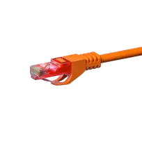 DSIT CAT6 tinklo kabelis 100% varis - U/UTP - 10 metrų - oranžinis (DC-66-100)