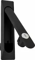 DSIT DS-LOCK-01 19 colių stovo serverio spintos spyna, chromuota, su 2 raktais