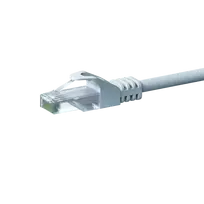 DSIT CAT 6 U/UTP tinklo kabelis 1m baltas CCA (DC-C62-010)