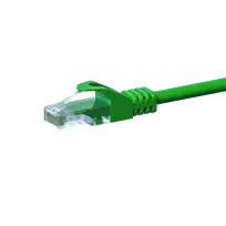 DSIT CAT 5e U/UTP tinklo jungiamasis laidas, 0,5 m, žalias, CCA, RJ45