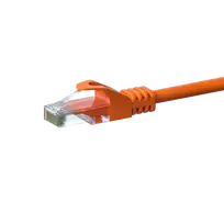 DSIT Cat 6 U/UTP tinklo kabelis, 1 m, oranžinis, CCA (DC-C66-010)