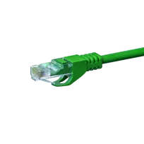 DSIT CAT5e U/UTP Ethernet Patch Laidas, 0,25 m, žalias, 100% varis (DC-53-002)