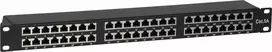DSIT 19 inch CAT 6a STP 48 prievadų skydelis (DS-Patch6a-48STP)