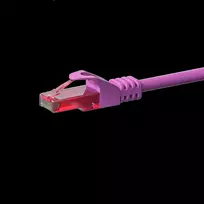 DSIT CAT6 U/UTP tinklo jungiamasis kabelis, 15 m, rožinis, 100% varis (DC-69-150)