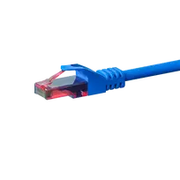 DSIT CAT6 tinklo kabelis 100% varis - U/UTP - 30 m - mėlynas (DC-64-300)