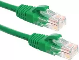 DSIT UTP CAT6a laidas 0,25 m žalias - 100% varis (DC-U6A3-002)