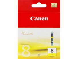 Canon CLI-8Y - 0623B006 geltonas rašalo kasetė, skirta PIXMA iP3500, iP4500, iP5300, MP510, MP520, MP610, MP960, MP970, MX700, MX850, Pro9000