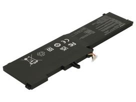 2-POWER pagrindinis akumuliatoriaus blokas - įkraunamas ličio jonų, 64 mAh, 3,7 V, 1 elementas, prizminė pakuotė, juoda (2P-0B200-02070000)