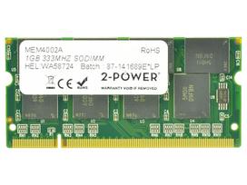2-Power 1GB PC2700 333MHz SODIMM atmintis - 1GB - DDR (2P-31P9834)