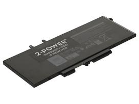 2-Power 2P-RF7WM Pagrindinė baterija Dell Precision 3540 Mobile Workstation - 68Wh, 6 celių