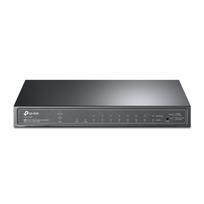 TP-LINK JetStream TL-SG2210P V3 - Smart tinklo jungiklis - 8 x 10/100/1000 + 2 x SFP - stalinis - PoE (58 W)