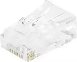 EXERTIS CONNECT RJ45 modulinis kištukas Cat. 6 UTP laidininkams, permatomas, 10 vnt. 920560
