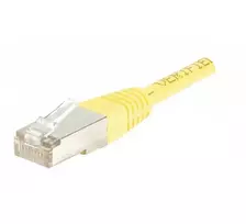 EXERTIS CONNECT Cat5e F/UTP komutacinis kabelis, RJ45, geltonas, 3,0 m 847031