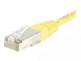 EXERTIS CONNECT Cat.6 F/UTP komutacinis kabelis, 7 m, geltonas, plonu apsauginiu fiksatoriumi 245570