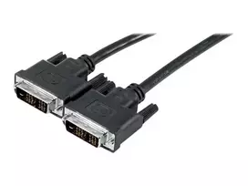 EXERTIS CONNECT DVI-D Single Link monitoriaus kabelis, Male to Male, 18+1 Pin, 1,0 m, juodas 127471