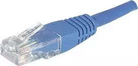 EXERTIS CONNECT CAT.6 U/UTP neekranuotas varinis komutacinis kabelis, mėlynas, 15,0 m, RJ45 su fiksavimo apsauga 246761