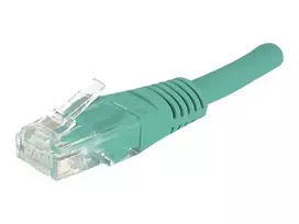 Exertis Connect Cat6 U/UTP komutacinis kabelis RJ45 į RJ45 3m žalias lietas 244730
