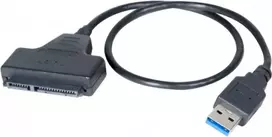 Exertis Connect 508305 USB 3.0 į SATA adapteris 2,5 inch SSD/HDD, juodas