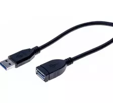 EXERTIS CONNECT Tecline 532462 USB 3.2 Gen 1 kabelis, USB-A į USB-B, 3 m, juodas